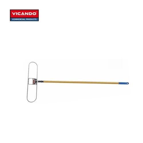 =FHA= Vicando Dust Mop Handle And Frame L58cm, Black