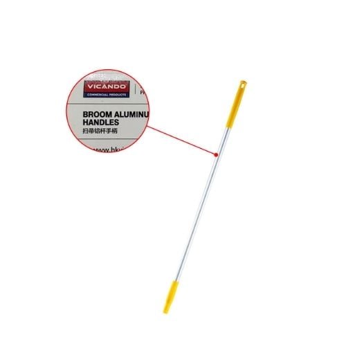 =FHA= Vicando Aluminium Broom Handles L130 xW3.2cm