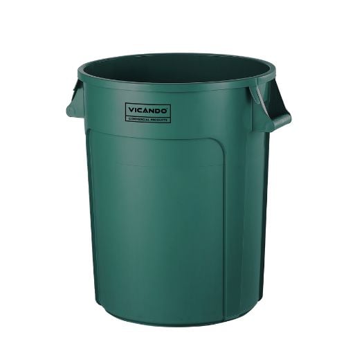 =FHA= Vicando Round Huskee Container Ø55.7xH69.3cm, 121.1L/32Gal., Green