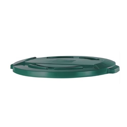 =FHA= Vicando Lid For Round Huskee 121.1L Container R120 Ø57x3.8cm Green