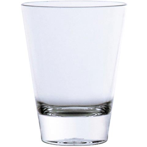 Polycarbonate Old Fashion Tumbler W/Thick Bottom Ø9xH12cm, 420ml-14oz