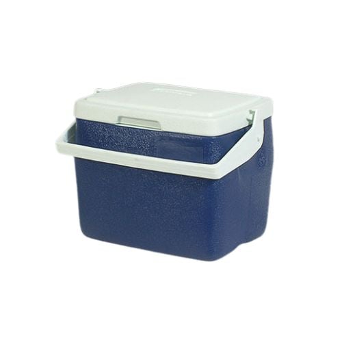 Standard Plastic Insulated Cooler Box L29.5xW22xH25cm, 7L/7.4Qt, Blue