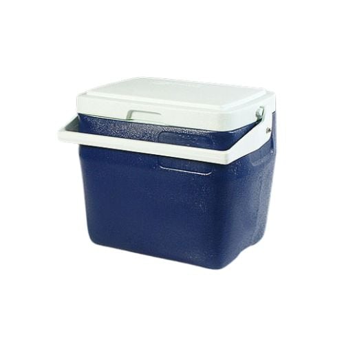 Standard Plastic Insulated Cooler Box L45xW29xH38cm, 23L/24.3Qt, Blue