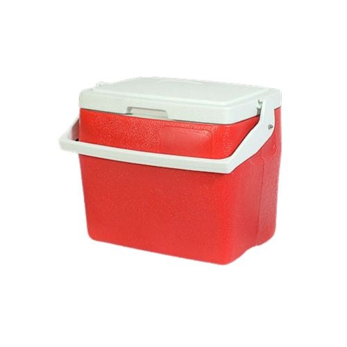 Standard Plastic Insulated Cooler Box L45xW29xH38cm, 23L/24.3Qt, Red