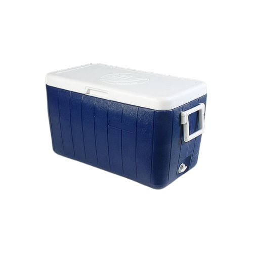 Standard Plastic Insulated Cooler Box L61xW34xH37.5cm 40L/42.3Qt, Blue