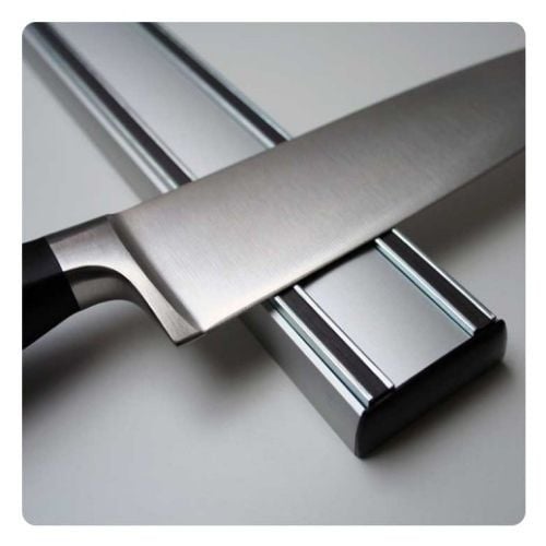 Bisbell Aluminium Magnetic Knife Rack For 7-8 Knives L35cm