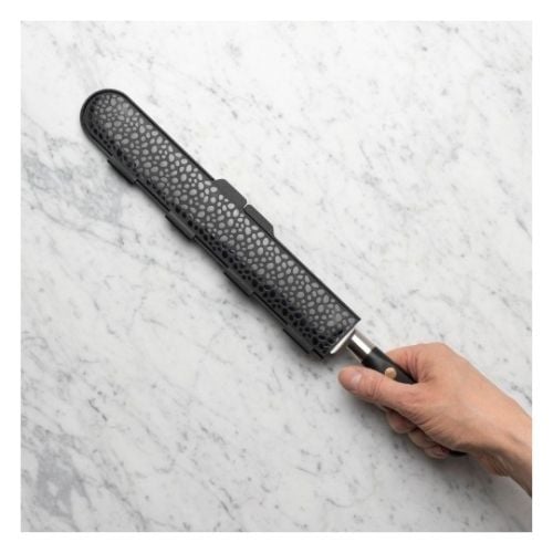 Bisbell Polypropylene Magnetic Blade Guard For Knives With Max L88.2cmxW3.1cm, Black
