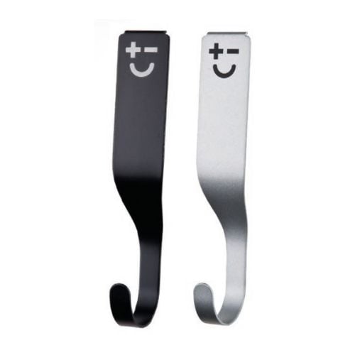 Bisbell Magnetic Single Hook For Magnetic Knife Rack, Black / Silver