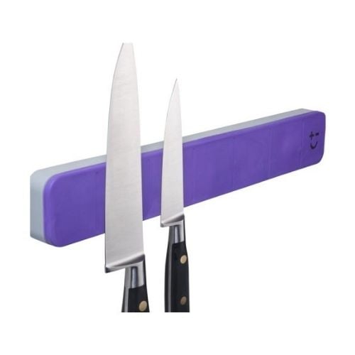 Bisbell Magnetic Knife Rack For 5 Knives , L30cm, Purple, Magmates
