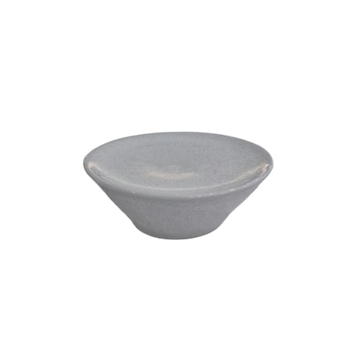 Ceramic Round Plate Ø12.5xH4.5cm, White
