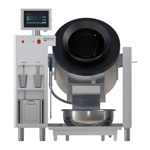 T-Chef Semi Automatic Cooking Robot L142xD125xH182cm, 380V/Capacity 30Kg/15Kw