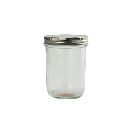 Glass Preserving Jar With Screw Top Ø8.8xH12.1cm, 450ml/251Grams