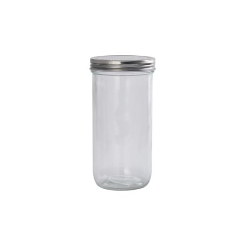 Glass Preserving Jar With Screw Top Ø8.8xH17.6cm, 700ml/395Grams