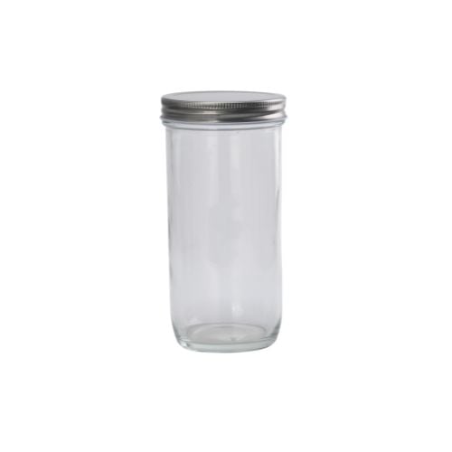 Glass Preserving Jar With Screw Top Ø9xH20.4cm, 1000ml/476Grams