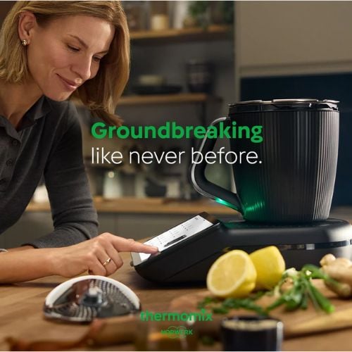 Thermomix 21-In-1 Functions Food Processor, 1000W, Black