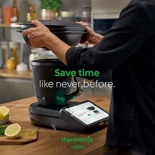 Thermomix 21-In-1 Functions Food Processor, 1000W, Black