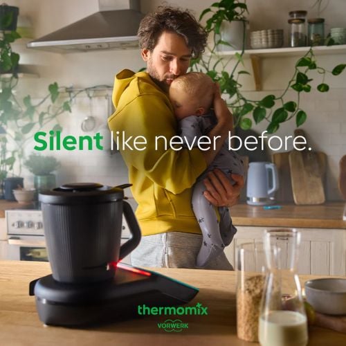 Thermomix 21-In-1 Functions Food Processor, 1000W, Black