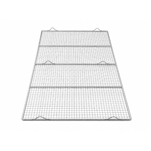 STAINLESS STEEL FOOTED WIRE GRID L61.9xW41.9cm
