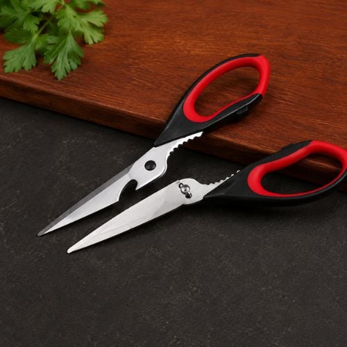 Stainless Steel Detachable Household Kitchen Scissors L20.5cm, Shibazi
