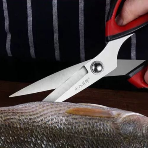 Stainless Steel Heavy Duty Kitchen Scissors L20.5cm, Shibazi