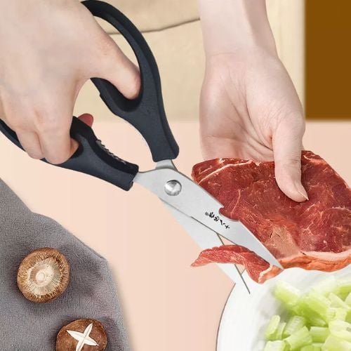 Stainless Steel Household Kitchen Scissors L21cm, Shibazi