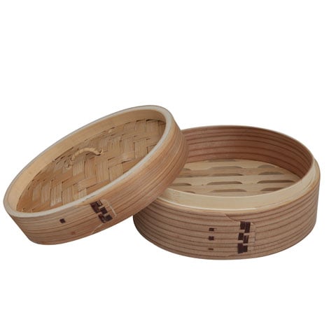 Wooden Oval Steamer Case L8.5xW6.8"