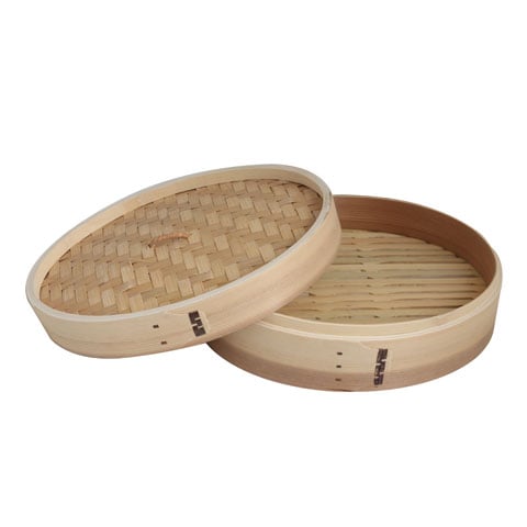 Wooden Oval Steamer Case L12xW9.6"