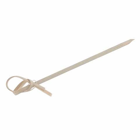 Bamboo Pick With Knot L9cm, 100Pcs/Pkt