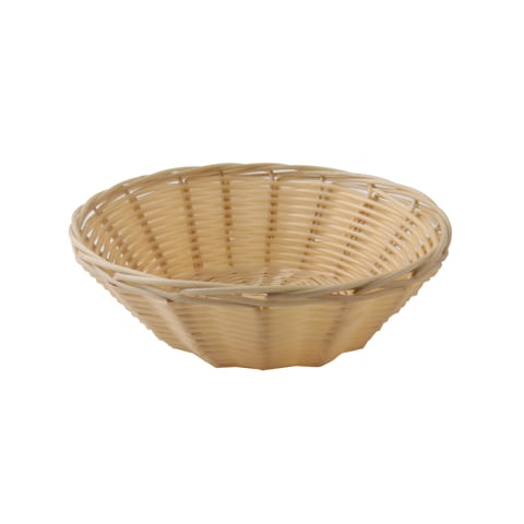 Poly-Rattan Round Basket Ø17xH5.5cm