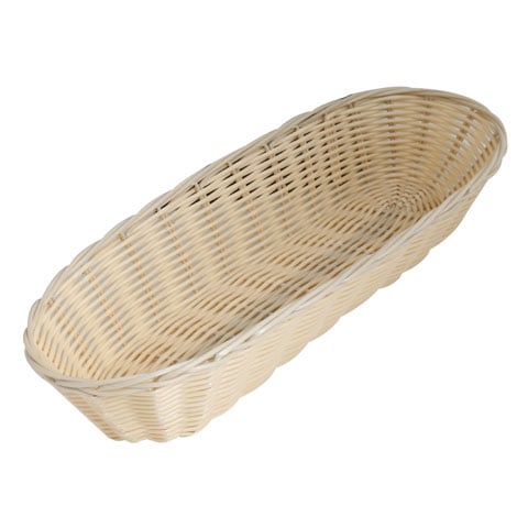 Poly-Rattan Oval Basket L23xW15xH6.5cm