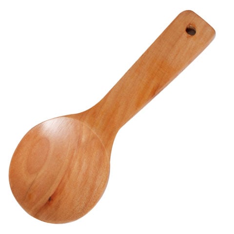 (26-01131) WOODEN RICE SCOOP L22.5cm