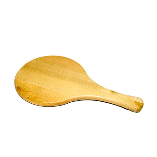 Wooden Round Pizza Board With Handle Ø17.5cm