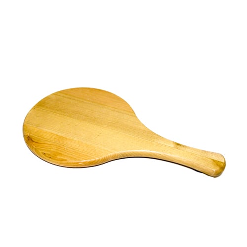 Wooden Round Pizza Board With Handle Ø17.5cm