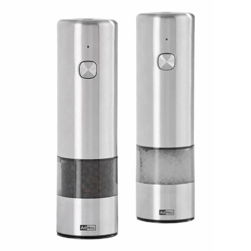 AdHoc I.Mill Ceracut Battery Operated Pepper & Salt Mill Ø5xH17cm