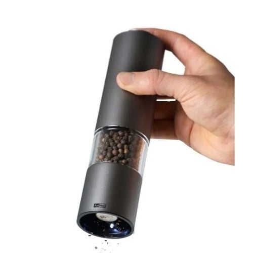 AdHoc Emill.3 Battery Operated Pepper Or Salt Mill Ø5xH21.5cm, Dark Grey