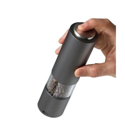 AdHoc Emill.3 Battery Operated Pepper Or Salt Mill Ø5xH21.5cm, Dark Grey