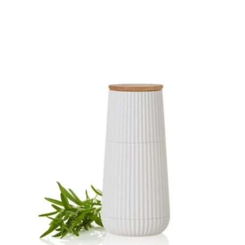 AdHoc Scape Pepper Or Salt Mill Ø5.8xH12.3cm, White