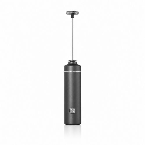 Ad Hoc Plastic Electric Milk & Sauce Frother Ø3.2xH20.8cm, Dark Grey, Moro