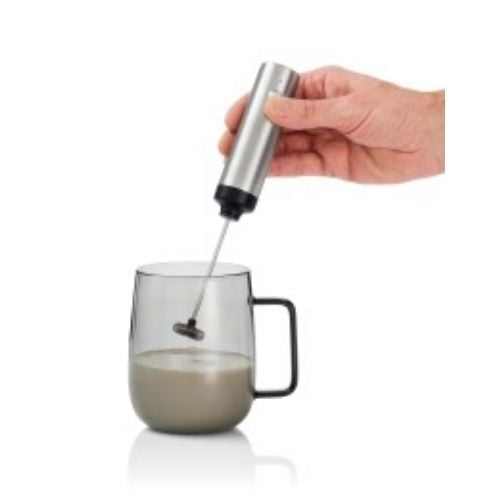 Ad Hoc Plastic Electric Milk & Sauce Frother Ø3.2xH20.8cm, Light Copper, Moro