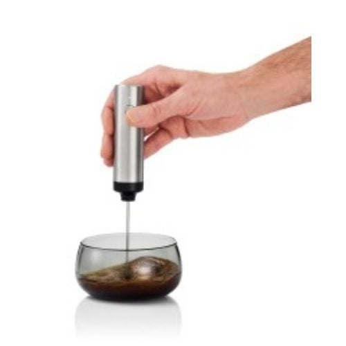 Ad Hoc Plastic Electric Milk & Sauce Frother Ø3.2xH20.8cm, Light Copper, Moro