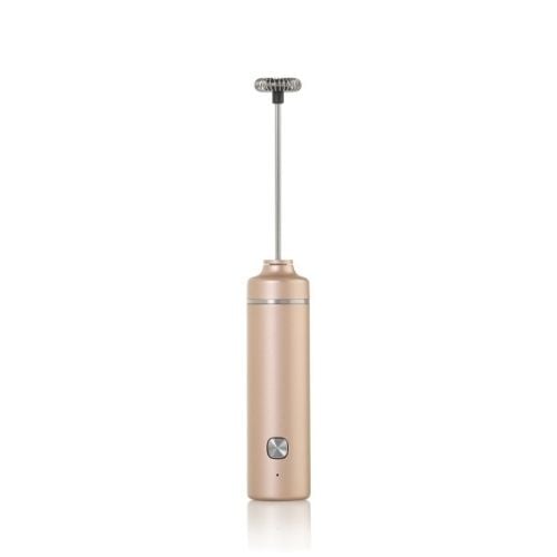 Ad Hoc Plastic Electric Milk & Sauce Frother Ø3.2xH20.8cm, Light Copper, Moro