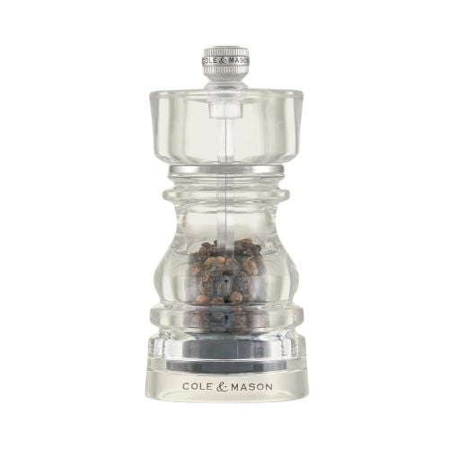 Cole & Mason London Acrylic Pepper Mill 13cm