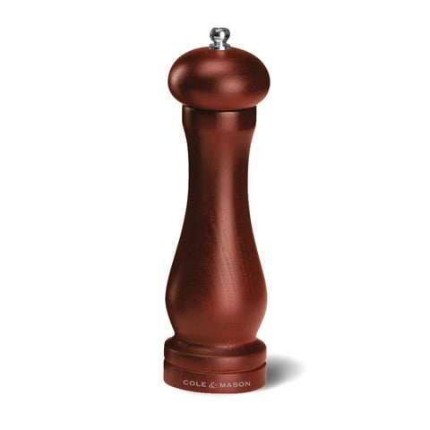 Cole & Mason Wdn Pepper Mill with Carbon Steel Mechanism H31.5cm,Forest Capstan