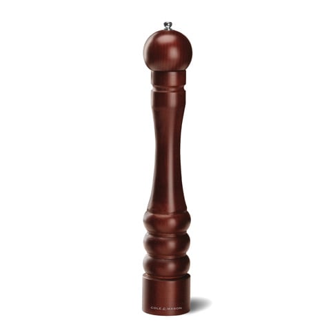 WOODEN PEPPER MILL with CARBON STEEL MECHANISM