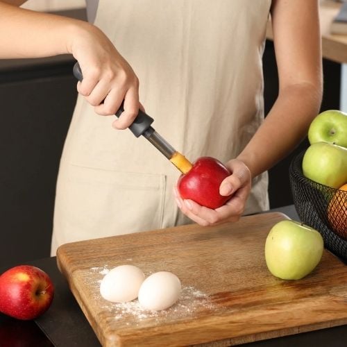 Zyliss Acrylonitrile Butadiene Styrene Apple Corer, Gray