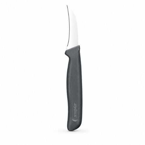 Zyliss Stainless Steel Peeling Knife With Translucent Blade Cover 6cm, Gray, Utility