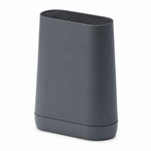Zyliss Acrylonitrile Butadiene Styrene / Wheat Straw Universal Knife Block, Gray