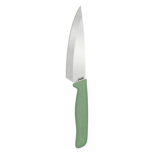 Zyliss Stainless Steel Utility Knife With Translucent Blade Cover 13cm, Green, Classic