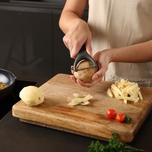 Zyliss Polypropylene Universal Y Peeler, Gray