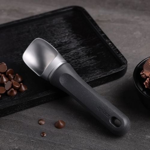 Zyliss Polypropylene Ice Cream Scoop, Beluga Gray